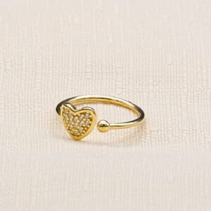 Cuore Scintillante Oro