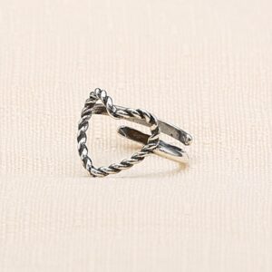 Cuore Intrecciato Argento