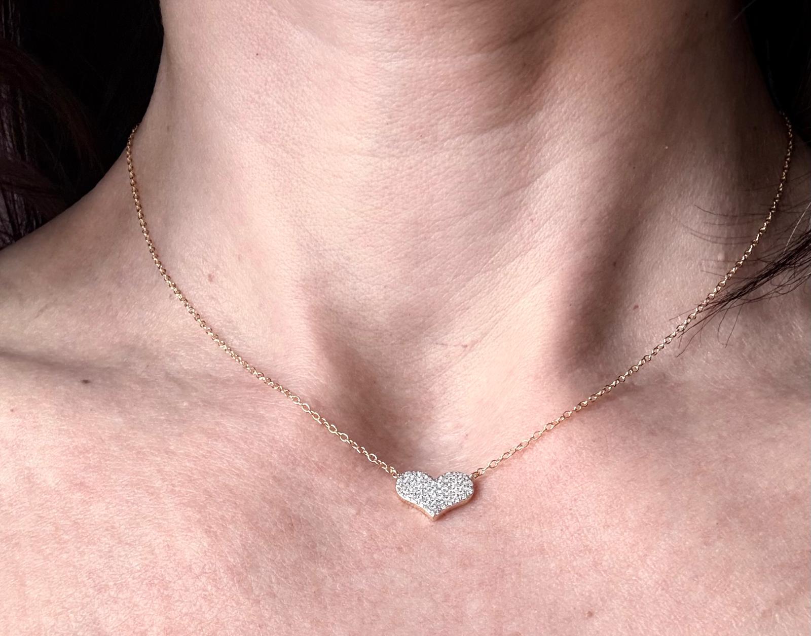 Cuore Brillante con Zirconi - immagine 2