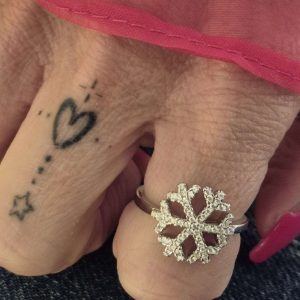 Anello Snow Flake