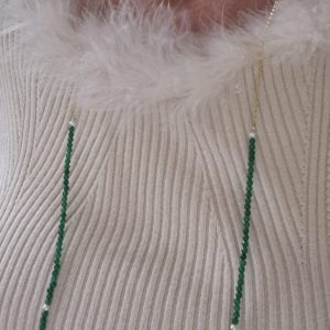 Collana Green Pearl