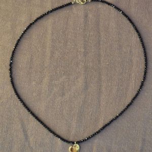 Collana Cuore Sweet Color Nero